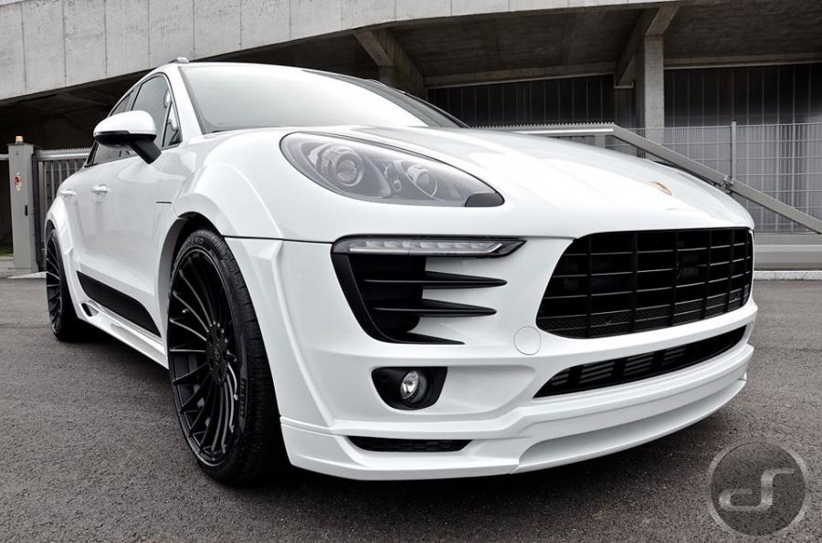  Porsche Macan in White by Hamann 2016 года  (фото 2 из 15)